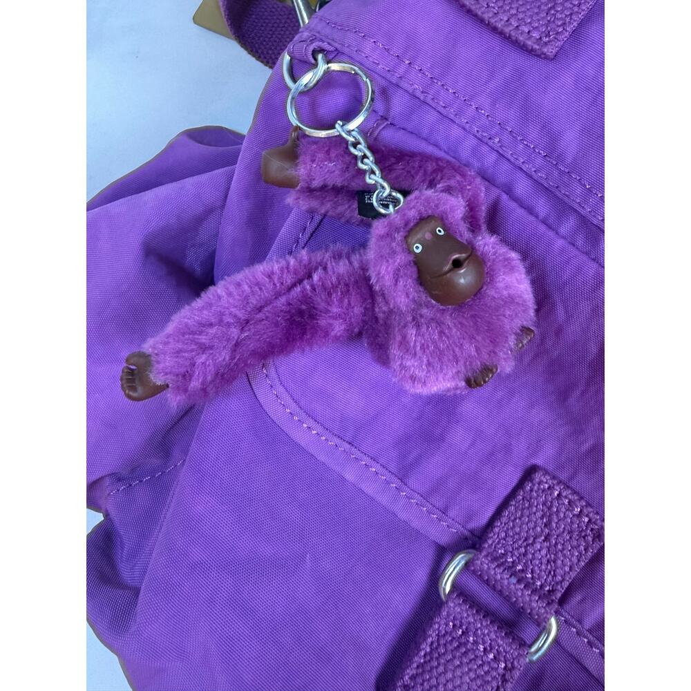 PURPLE Kipling Nicolette Crossbody bag/tote EUC - excellent condition - Picture 3 of 9